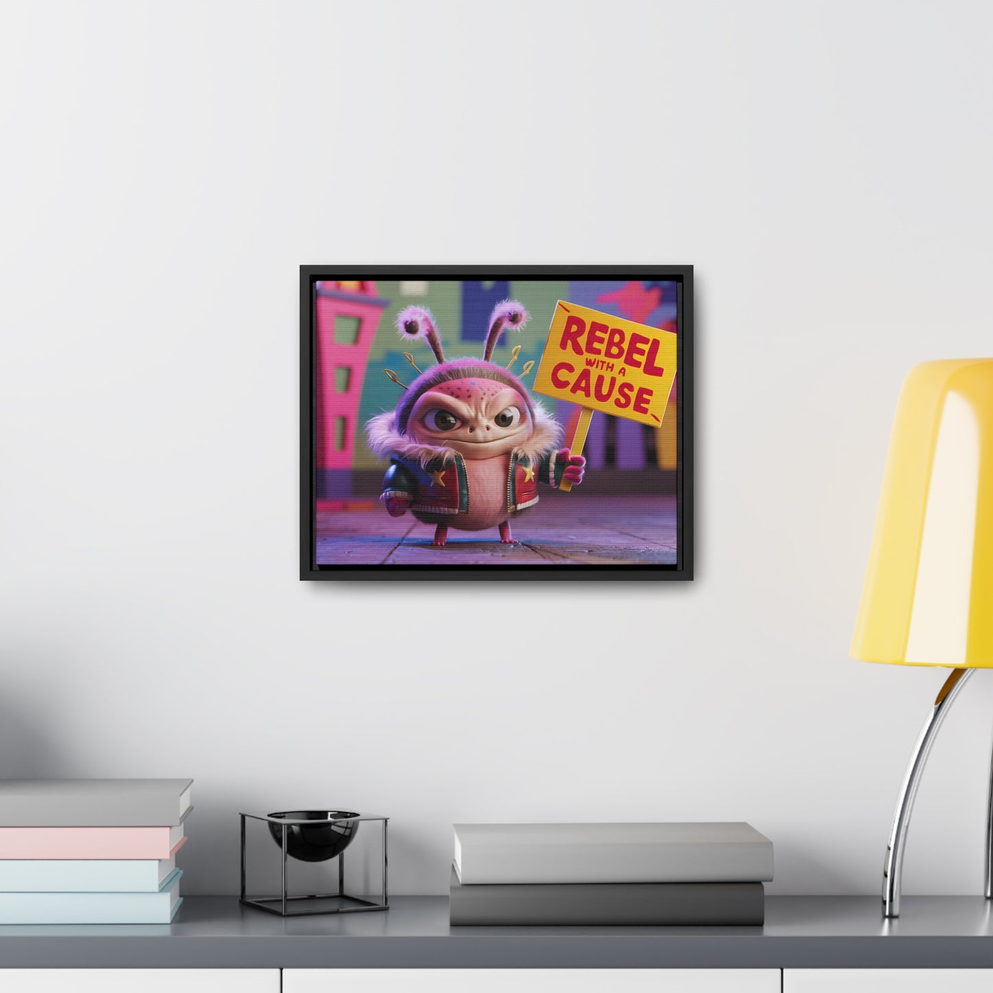 Rebel with a Cause - Gallery Canvas Wraps, Horizontal Frame