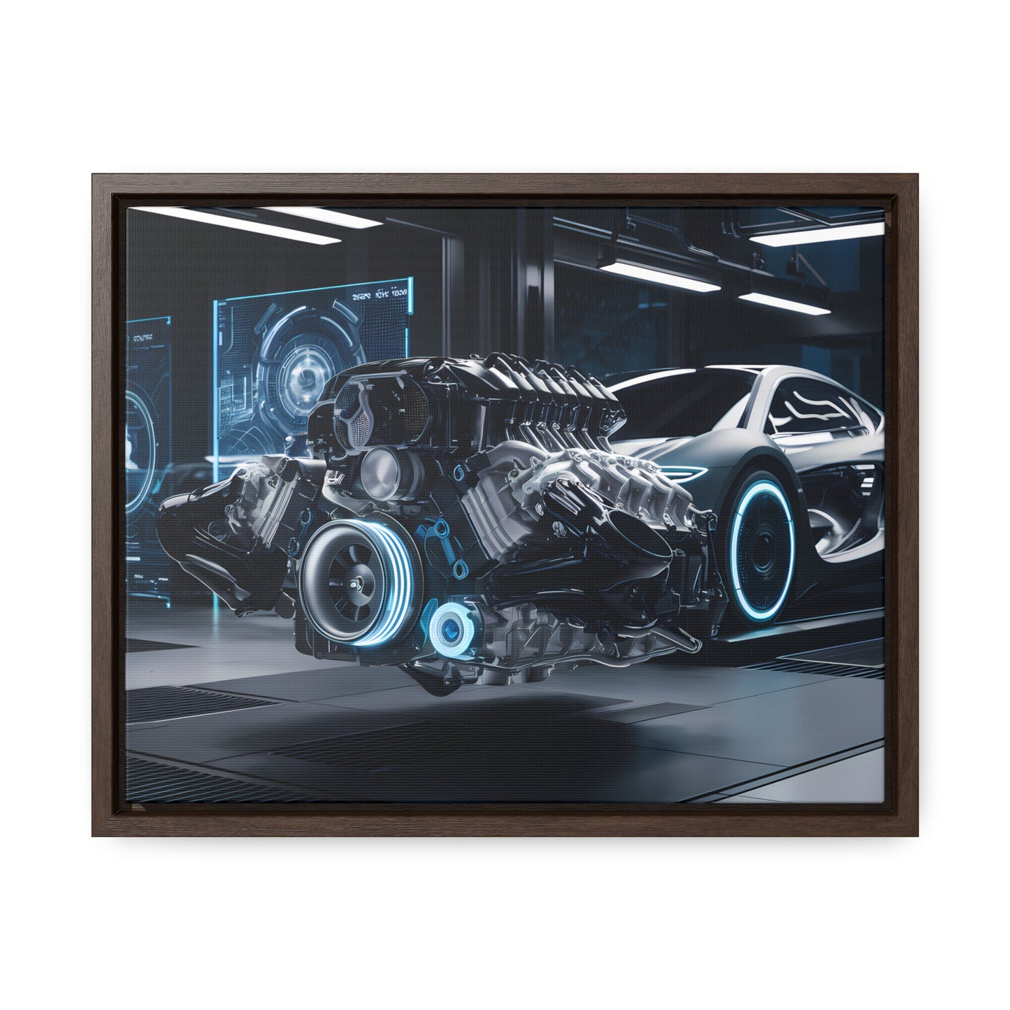 The Future of Automotive Engineering - Gallery Canvas Wraps, Horizontal Frame