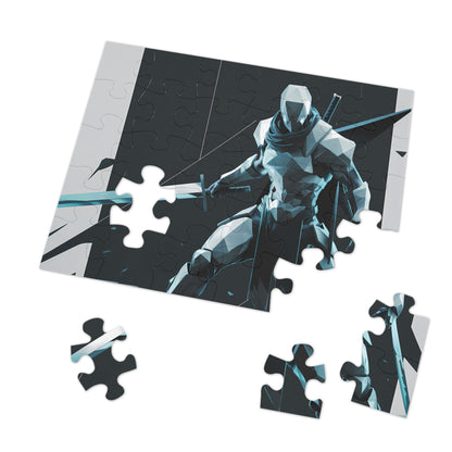 Blade of the Shadow Sentinel - Jigsaw Puzzle (30, 110, 252, 500,1000-Piece)