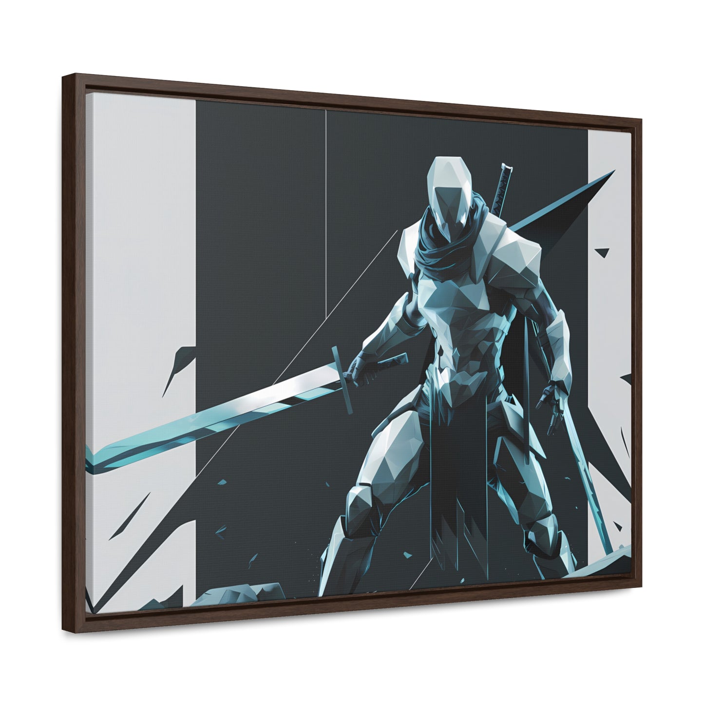 Blade of the Shattered Realm - Gallery Canvas Wraps, Horizontal Frame