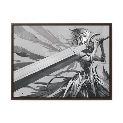 Eclipse of the Blade - Gallery Canvas Wraps, Horizontal Frame