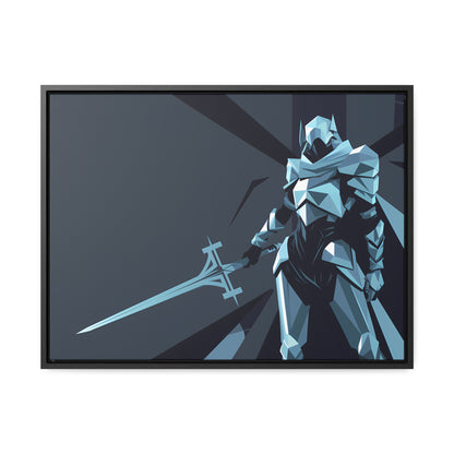 Knight of the Shattered Realm - Gallery Canvas Wraps, Horizontal Frame