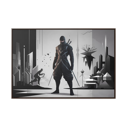 Shadowblade: The Silent Protector - Gallery Canvas Wraps, Horizontal Frame