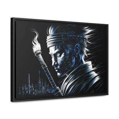 Shadow of the Eternal Flame - Gallery Canvas Wraps, Horizontal Frame