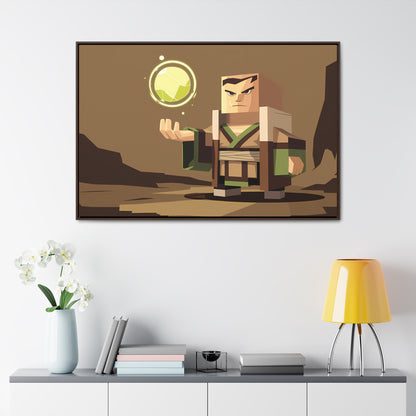 The Mage's Resolve - Gallery Canvas Wraps, Horizontal Frame