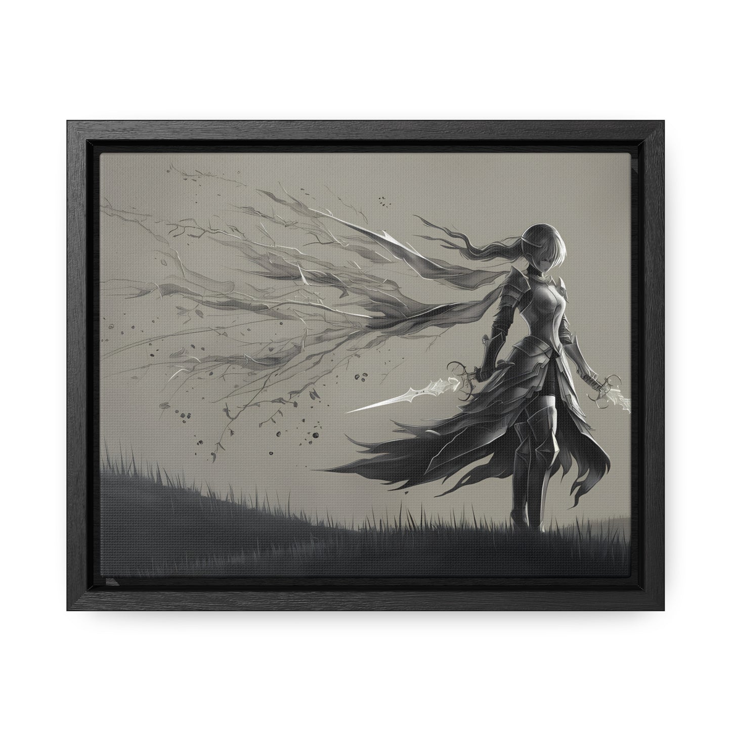 Blade of the Abyss - Gallery Canvas Wraps, Horizontal Frame