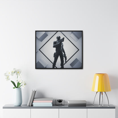 Shadow Enforcer - Gallery Canvas Wraps, Horizontal Frame