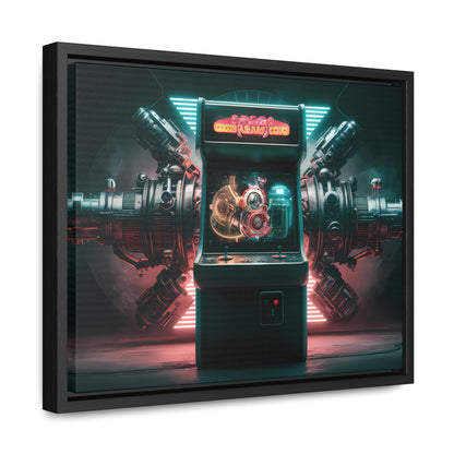 Quantum Arcade Revolution - Gallery Canvas Wraps, Horizontal Frame