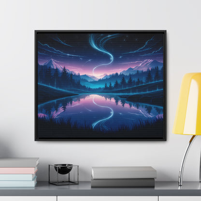 Celestial Reflection - Gallery Canvas Wraps, Horizontal Frame