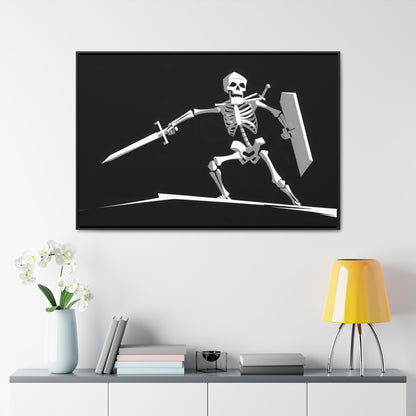 The Undead Sentinel - Gallery Canvas Wraps, Horizontal Frame