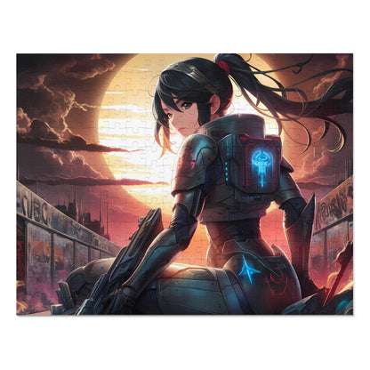 Shadow of the Cyber Dawn - Jigsaw Puzzle (30, 110, 252, 500,1000-Piece)