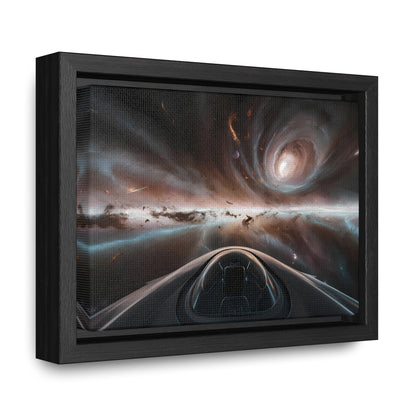 Journey Through the Celestial Abyss - Gallery Canvas Wraps, Horizontal Frame