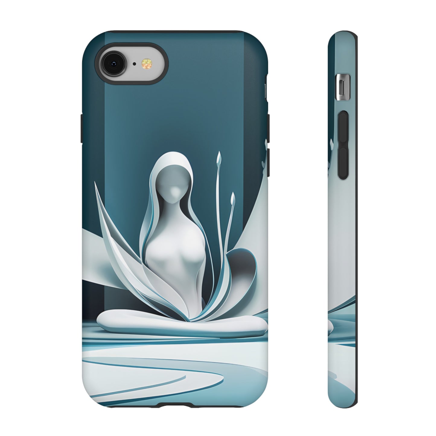 Pastel hooded Woman- Smartphone Tough Cases