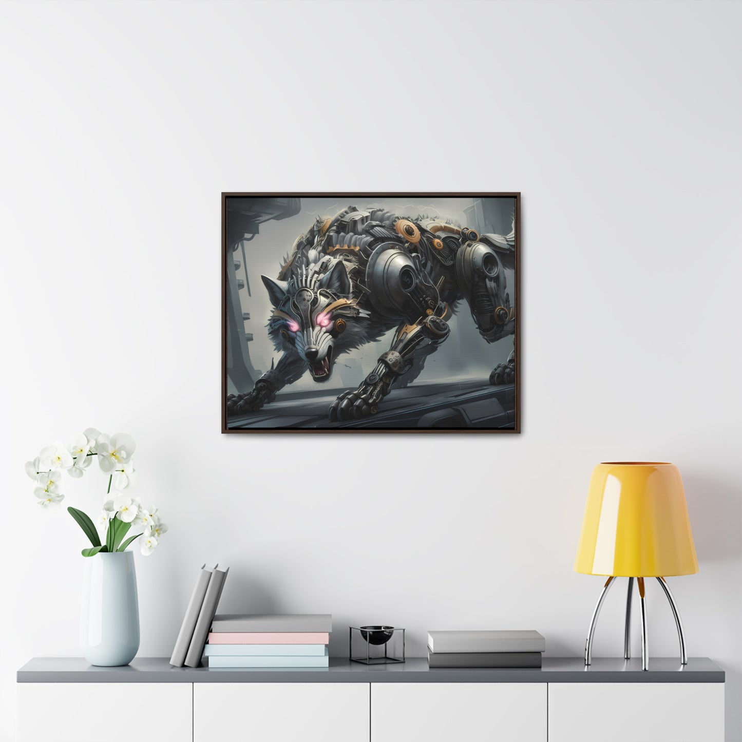 Cybernetic Alpha - Gallery Canvas Wraps, Horizontal Frame