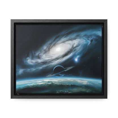 Celestial Spiral - Gallery Canvas Wraps, Horizontal Frame