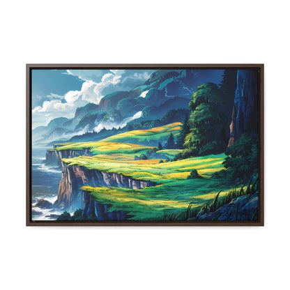 Edge of the Wild Coast - Gallery Canvas Wraps, Horizontal Frame