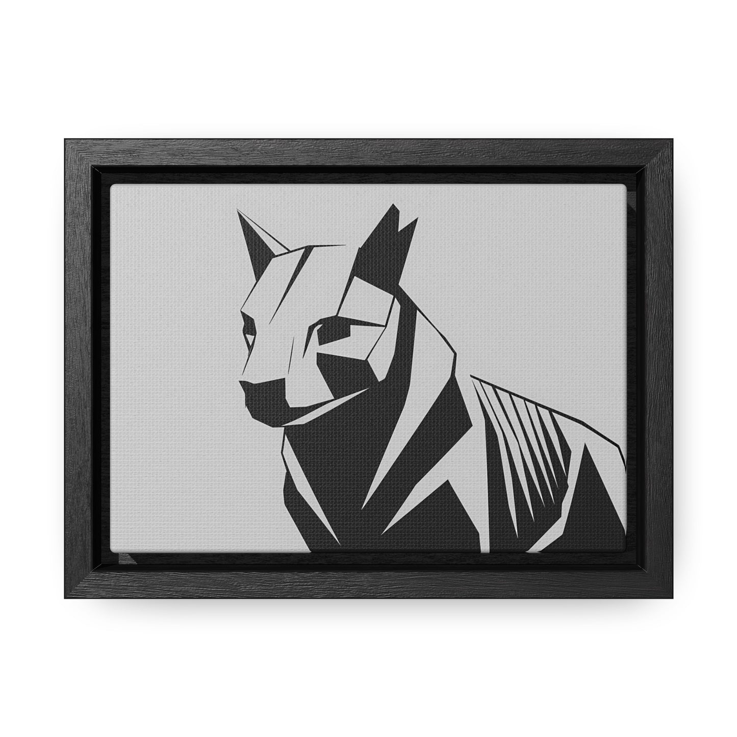 Geometric Guardian - Gallery Canvas Wraps, Horizontal Frame