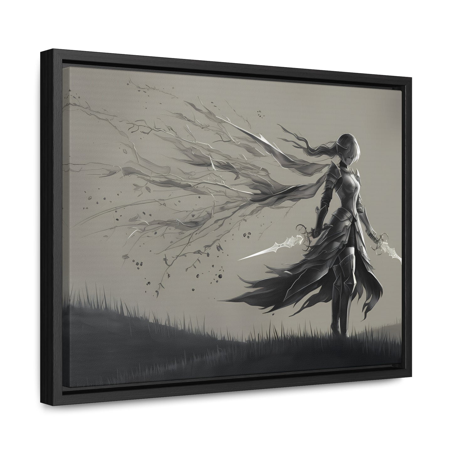 Blade of the Abyss - Gallery Canvas Wraps, Horizontal Frame