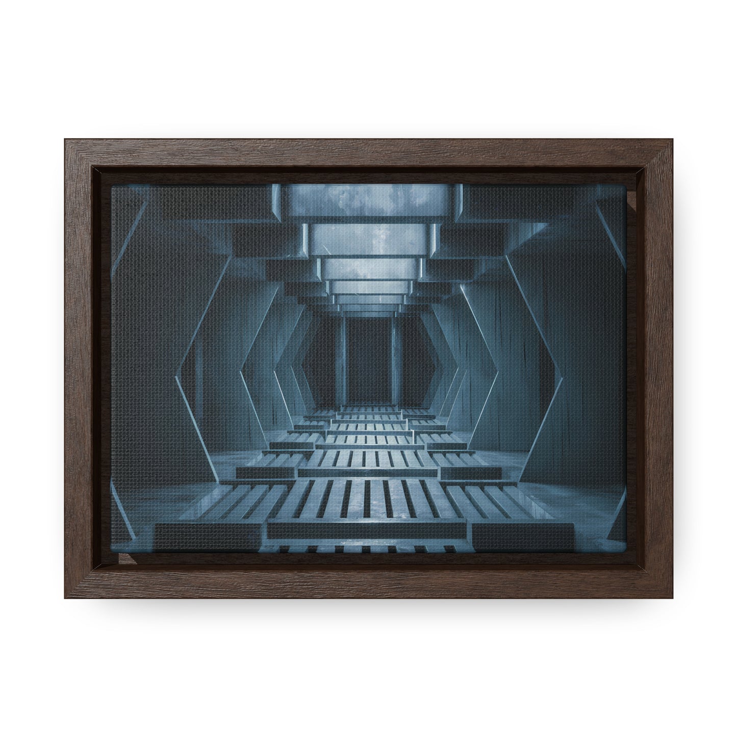 Echoes of the Forgotten Passage - Gallery Canvas Wraps, Horizontal Frame