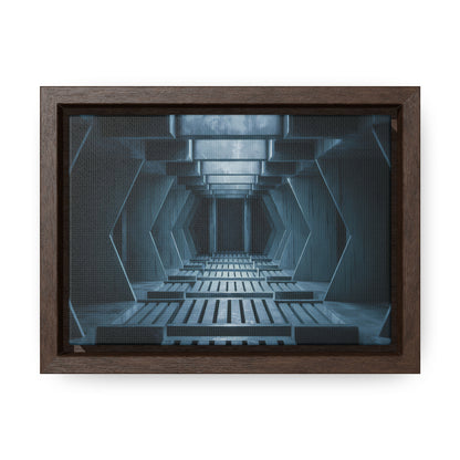 Echoes of the Forgotten Passage - Gallery Canvas Wraps, Horizontal Frame