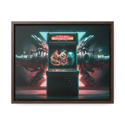 Quantum Arcade Revolution - Gallery Canvas Wraps, Horizontal Frame