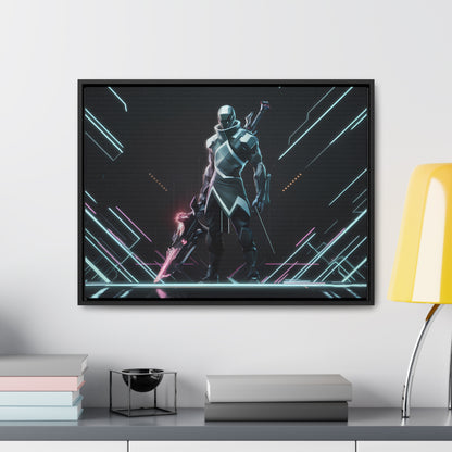 Cybernetic Vanguard - Gallery Canvas Wraps, Horizontal Frame