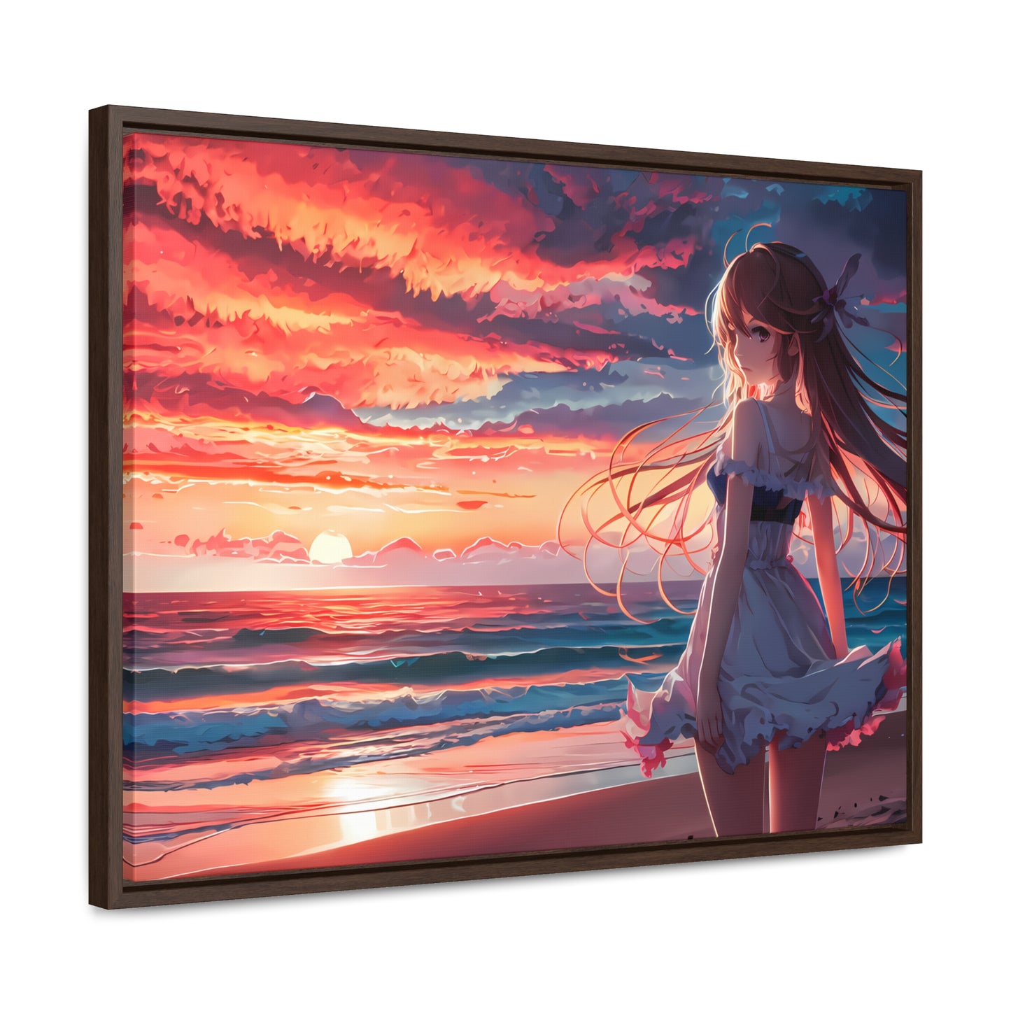 Sunset Reverie - Gallery Canvas Wraps, Horizontal Frame