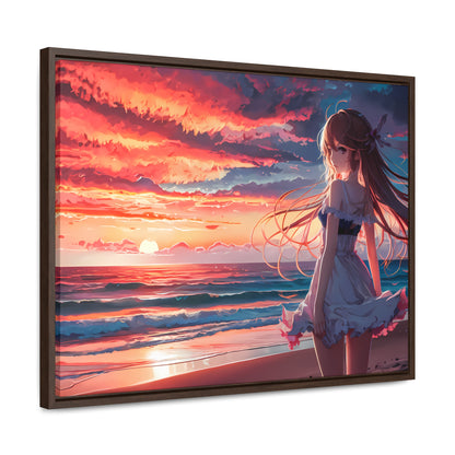 Sunset Reverie - Gallery Canvas Wraps, Horizontal Frame