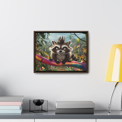 Jungle Mischief - Gallery Canvas Wraps, Horizontal Frame