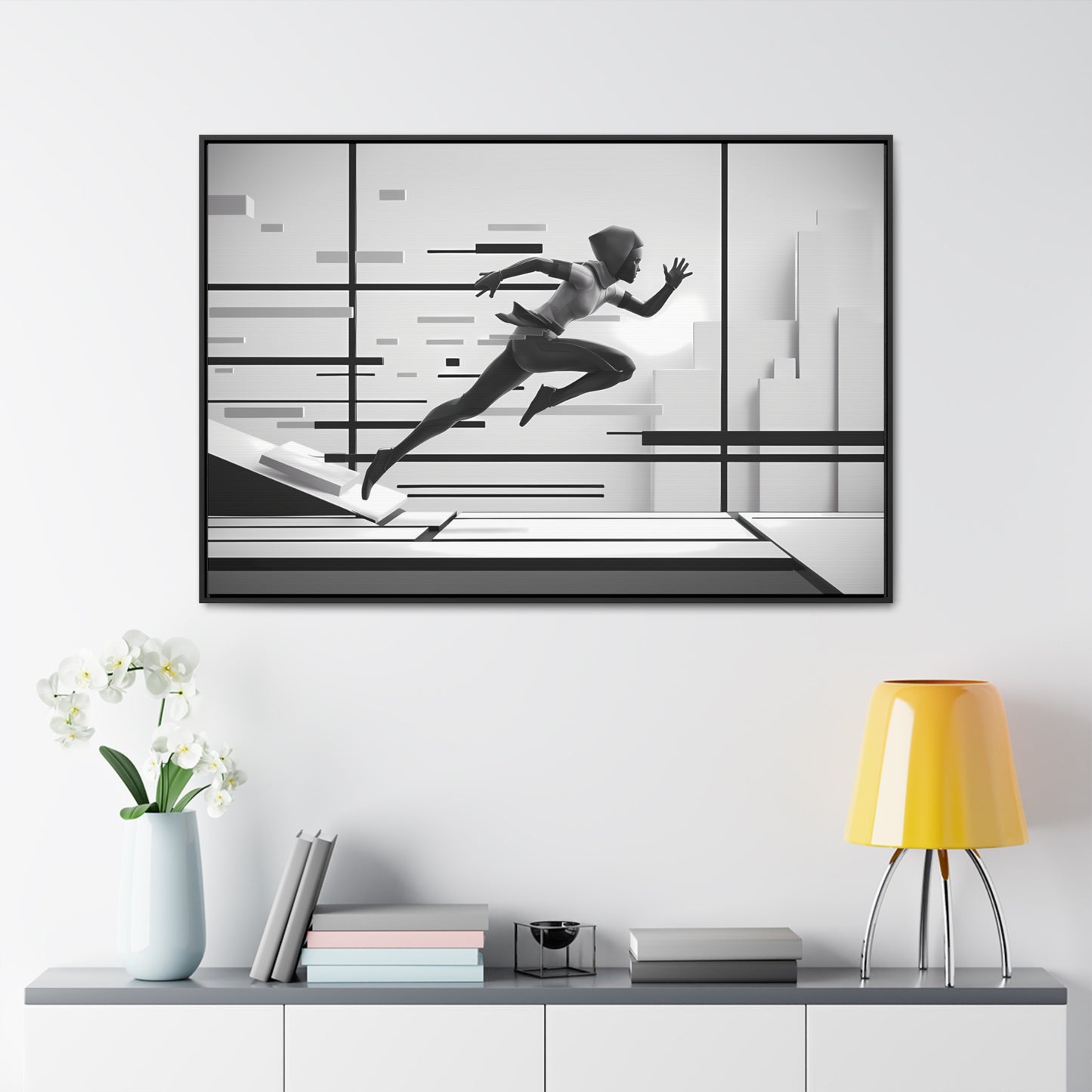 Velocity Shift - Gallery Canvas Wraps, Horizontal Frame