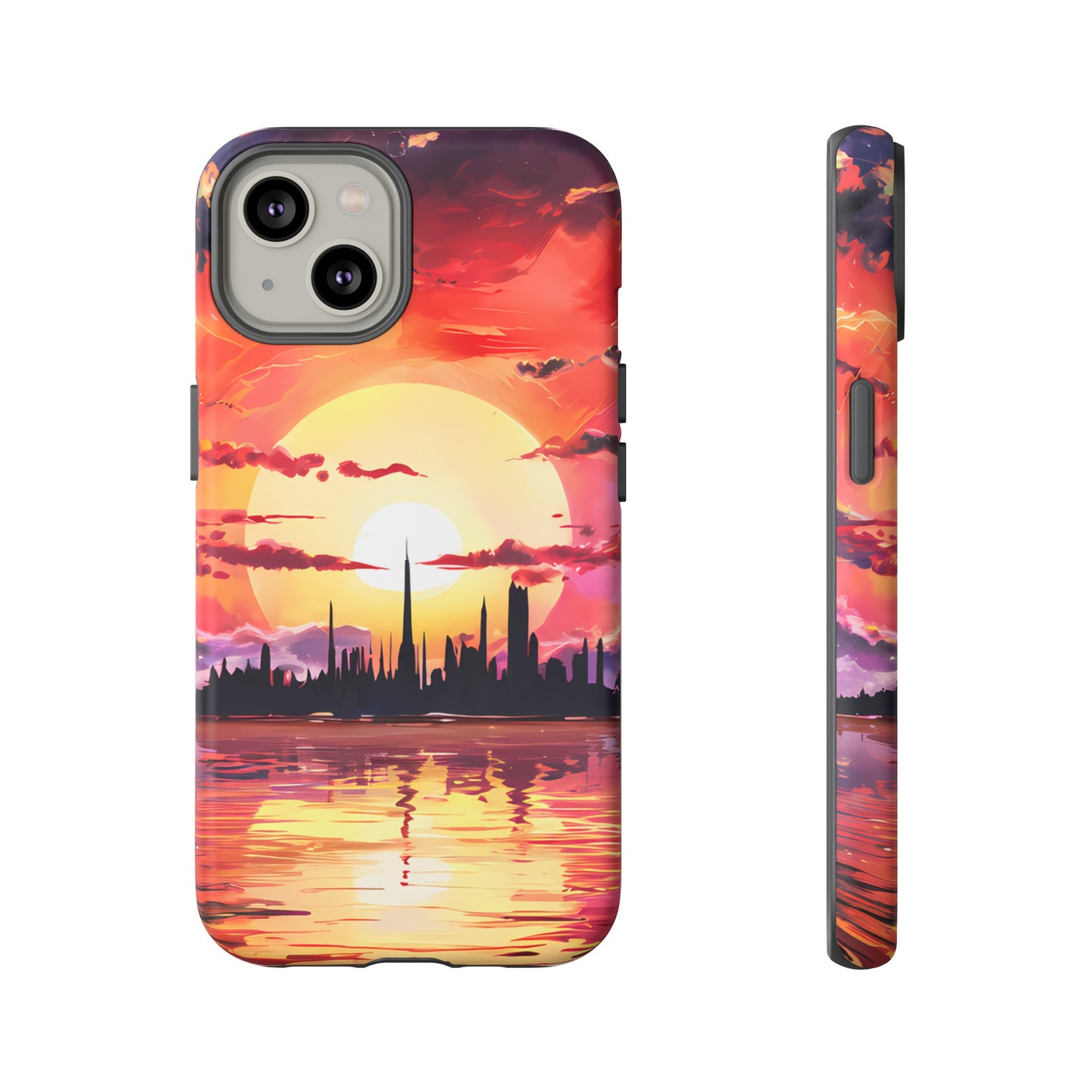 Anime Island City - Smartphone Tough Cases