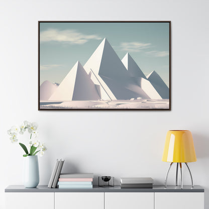 Monolith Peaks - Gallery Canvas Wraps, Horizontal Frame