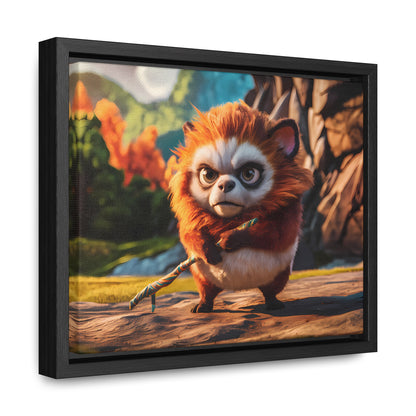 Guardian of the Enchanted Forest - Gallery Canvas Wraps, Horizontal Frame