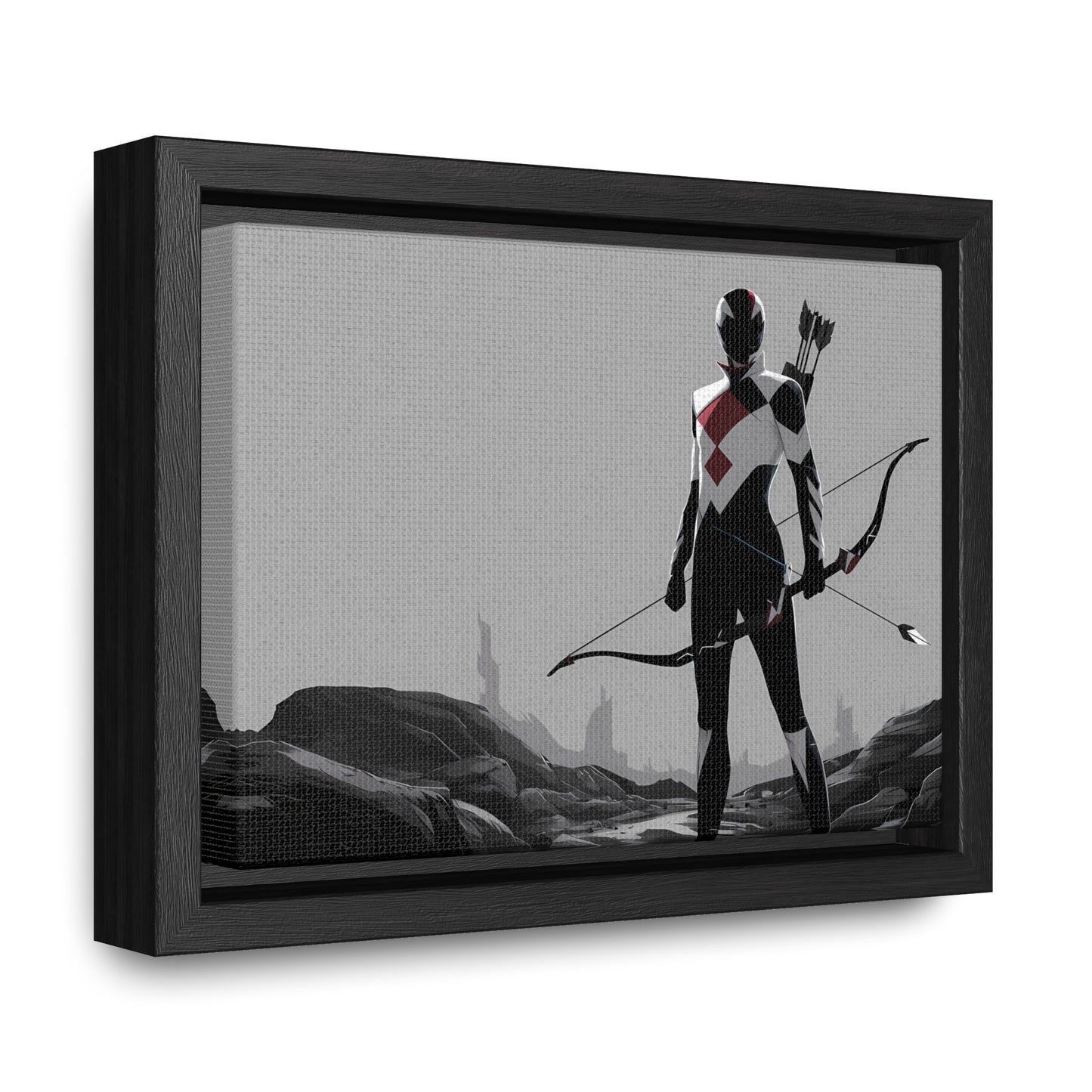 Silent Marksman - Gallery Canvas Wraps, Horizontal Frame