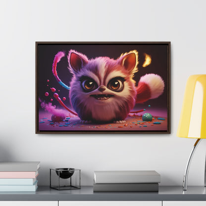 Cosmic Candy Critter - Gallery Canvas Wraps, Horizontal Frame