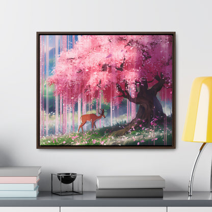 Beneath the Blossoming Canopy - Gallery Canvas Wraps, Horizontal Frame