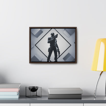 Shadow Enforcer - Gallery Canvas Wraps, Horizontal Frame