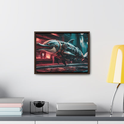 Mechanical Apex Predator - Gallery Canvas Wraps, Horizontal Frame