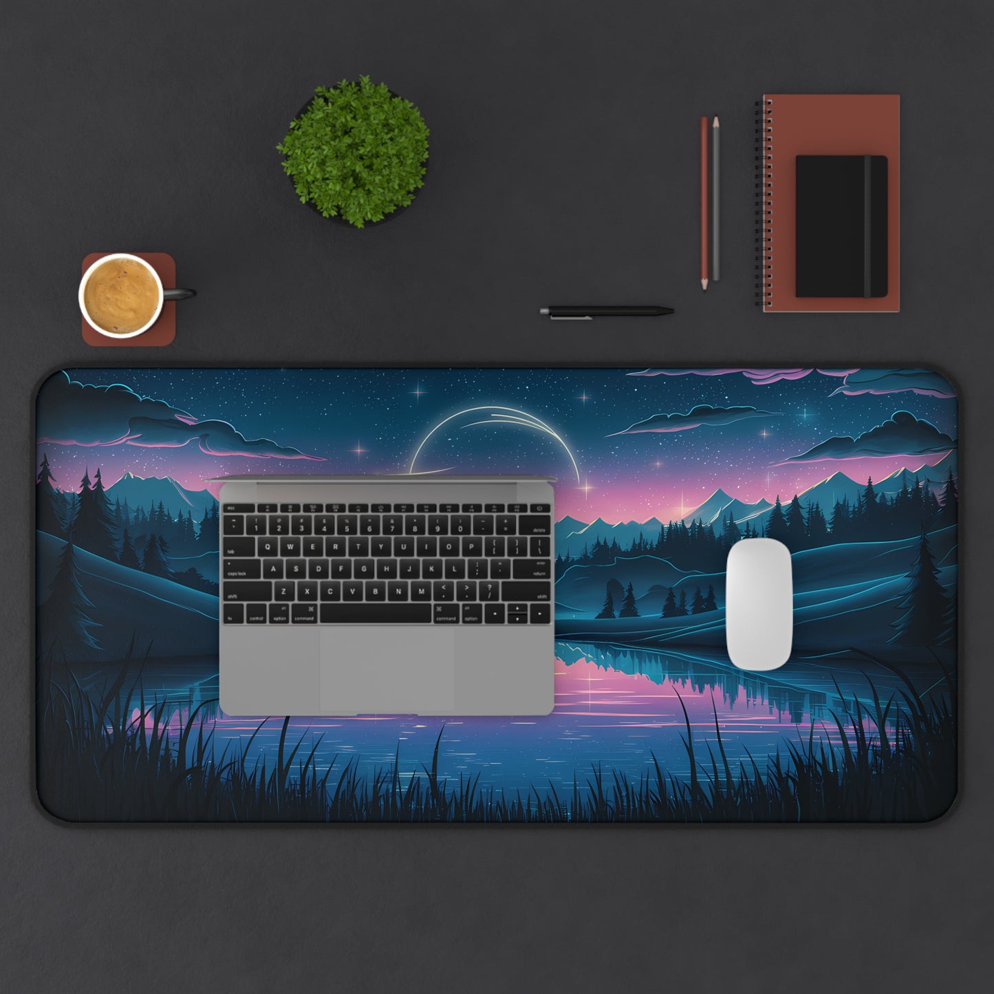 Magical Night Sky 2 - Desk Mat