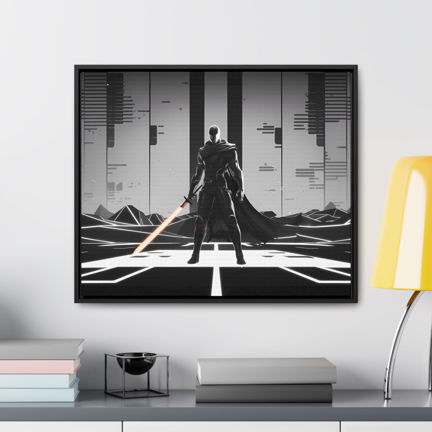 Dark Sentinel - Gallery Canvas Wraps, Horizontal Frame