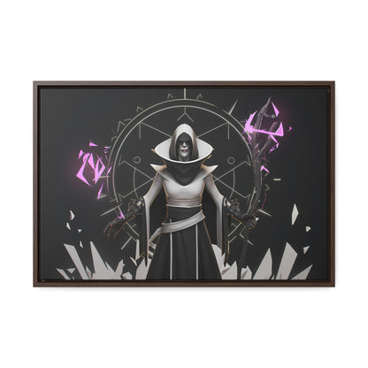 Veil of the Arcane Wraith - Gallery Canvas Wraps, Horizontal Frame