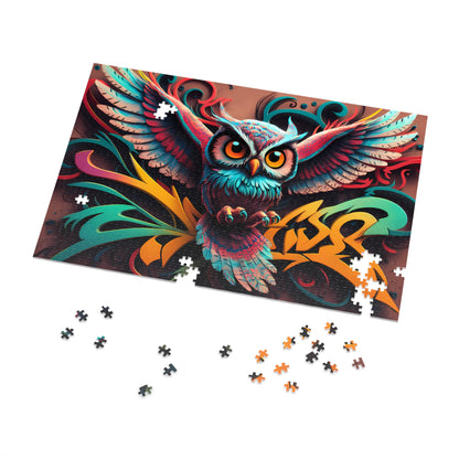 Vibrant Nocturnal Symphony - Jigsaw Puzzle (30, 110, 252, 500,1000-Piece)