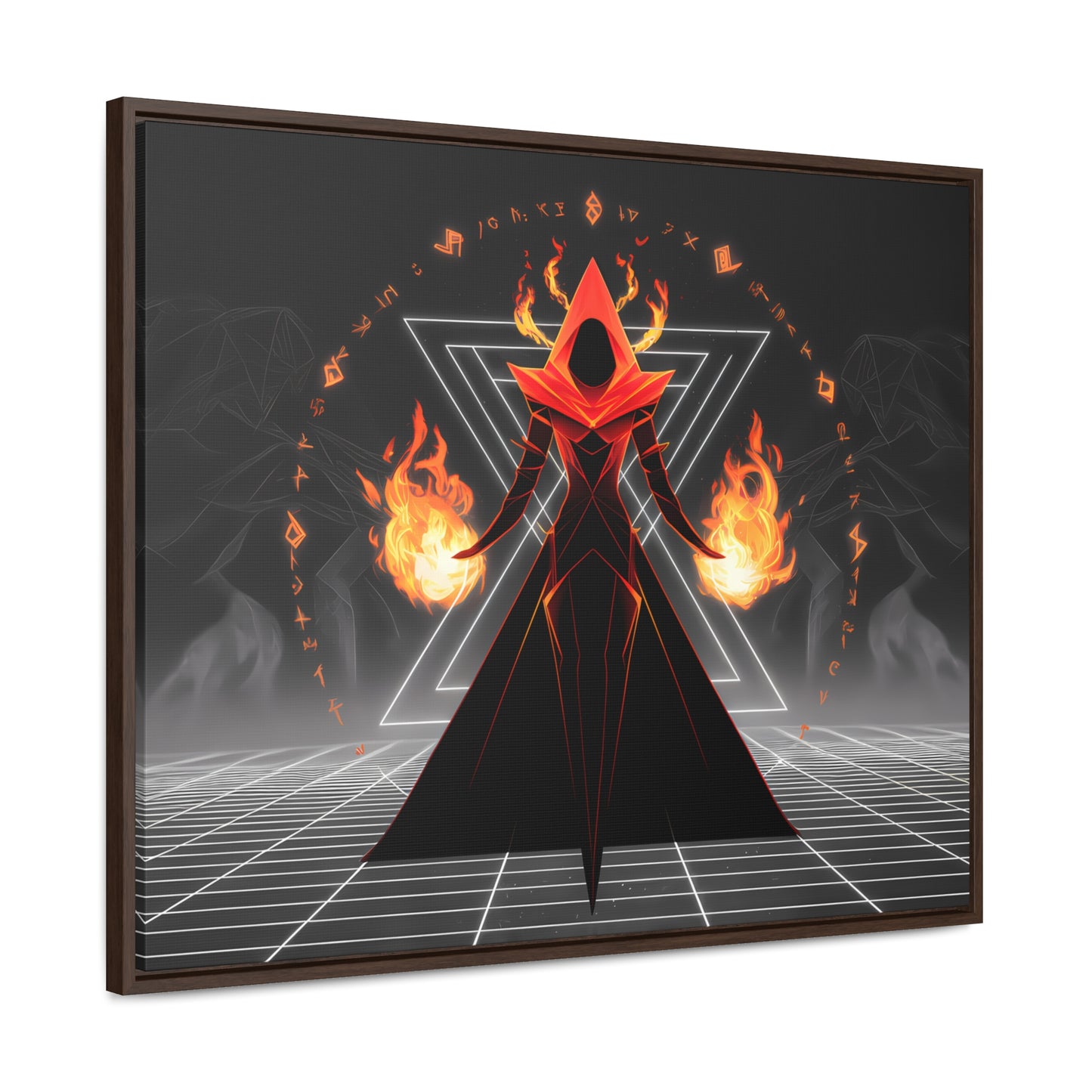 Eternal Pyromancer - Gallery Canvas Wraps, Horizontal Frame