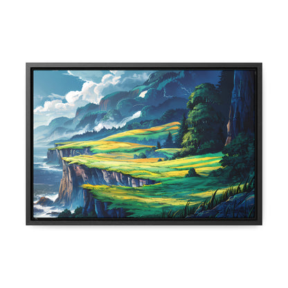 Edge of the Wild Coast - Gallery Canvas Wraps, Horizontal Frame