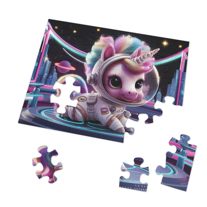 Galactic Unicorn Explorer - Jigsaw Puzzle (30, 110, 252, 500,1000-Piece)