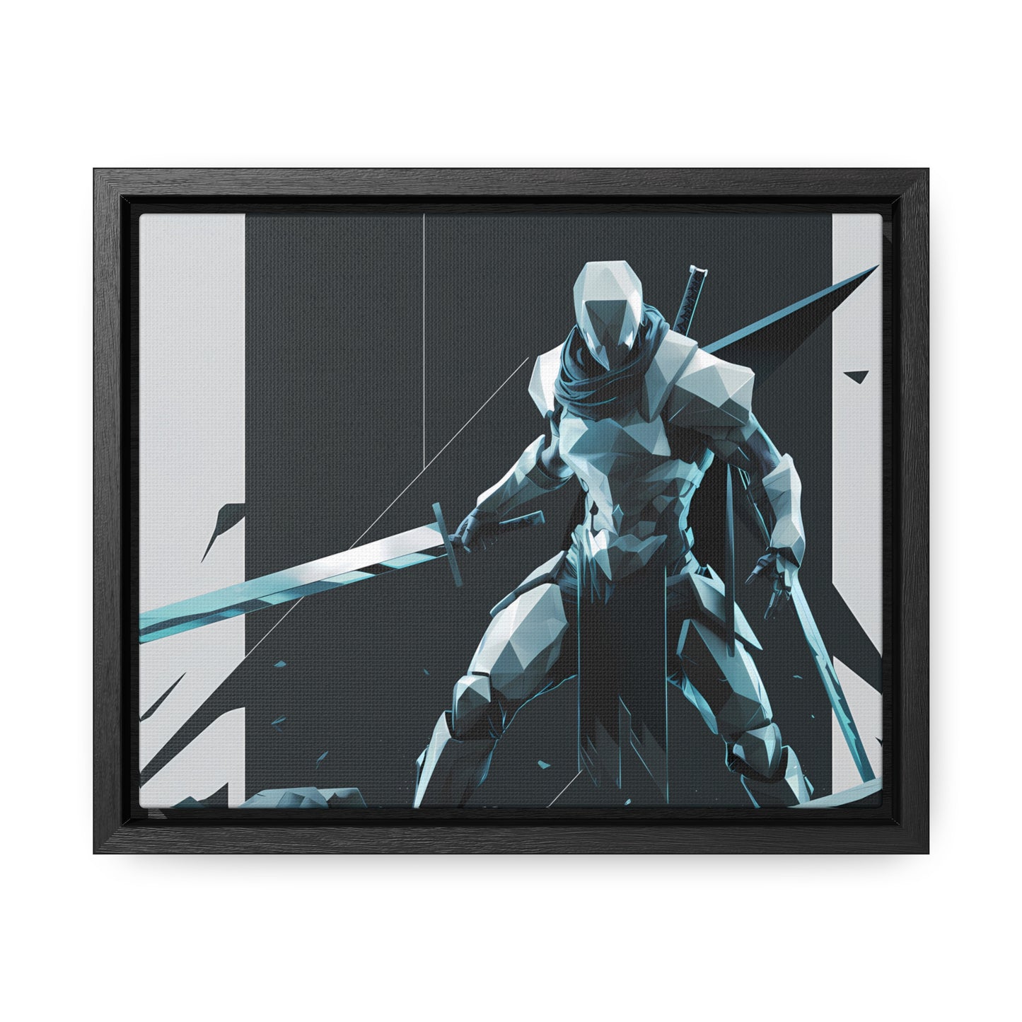 Blade of the Shattered Realm - Gallery Canvas Wraps, Horizontal Frame