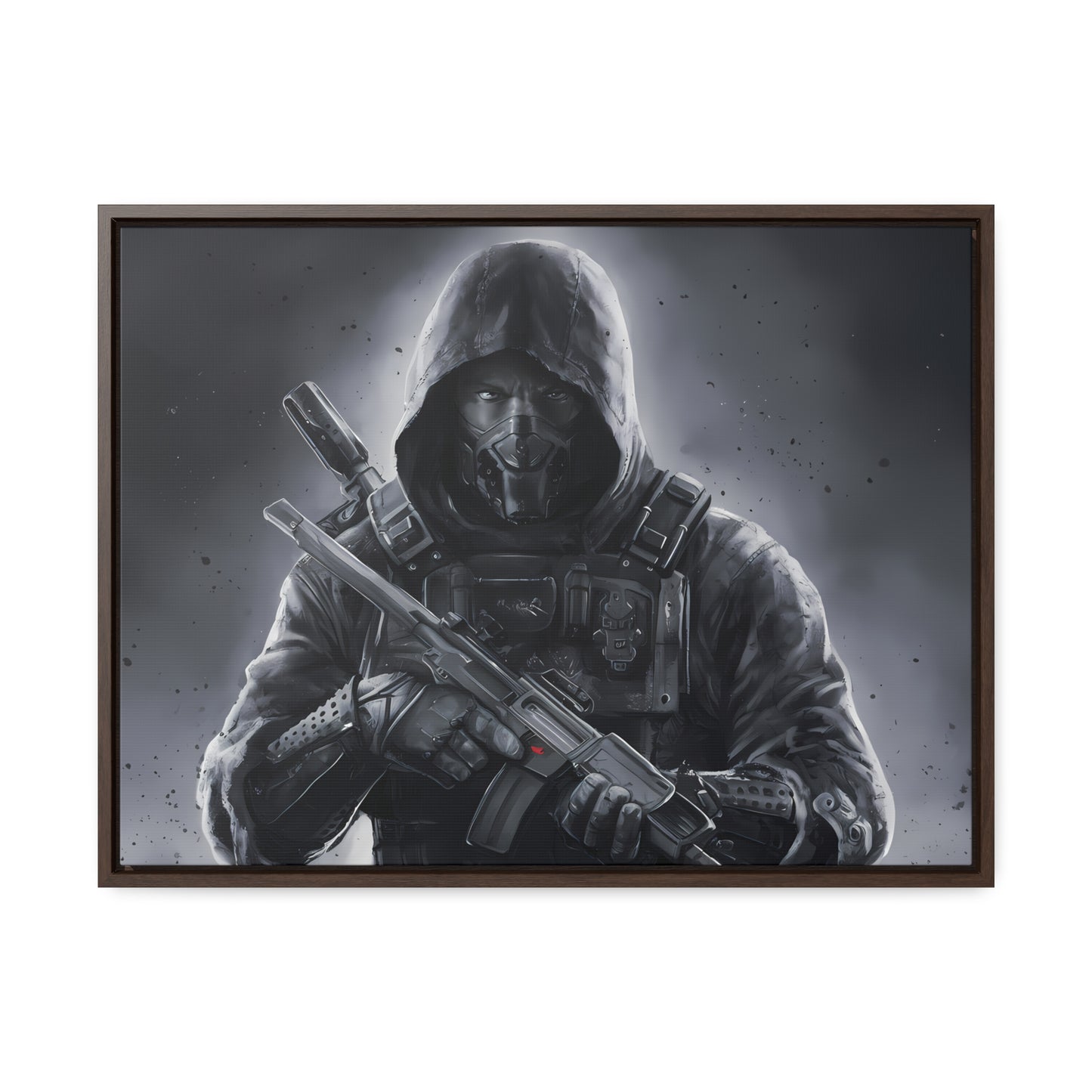 Shadow Enforcer - Gallery Canvas Wraps, Horizontal Frame