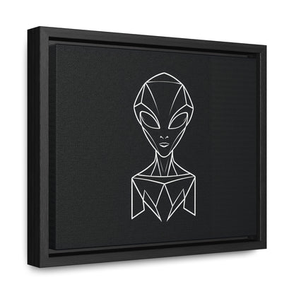 Alien Geometry - Gallery Canvas Wraps, Horizontal Frame