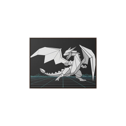 Cyber Dragon Unleashed - Gallery Canvas Wraps, Horizontal Frame