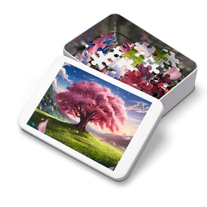 Whispers of the Blossom Tree - Jigsaw Puzzle (30, 110, 252, 500,1000-Piece)